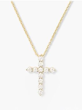 NWT Melinda Maria Gold “Oh She Fancy” Small Cross